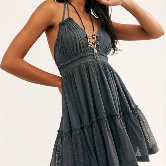 Free People 100 Degree Mini Dress S - Picture 3 of 7